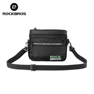Rockbros กระเป๋าเก็บความเย็น มีฉนวนกันความร้อน ความจุขนาดใหญ่ 4.6 ลิตร กันน้ํา สําหรับเดินป่า ตั้งแคมป์กลางแจ้ง
