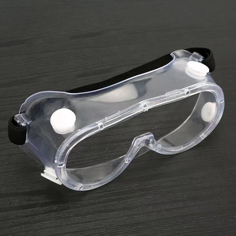 พร้อมส่ง-แว่นตานิรภัย-แว่นนิรภัย-แว่นกันเชื้อโรค-แว่นตากันเชื้อโรค-แบบคาดศีรษะ-กันฝุ่น-กันลม-กันสารเคมี-ถูกสุด-etc4289