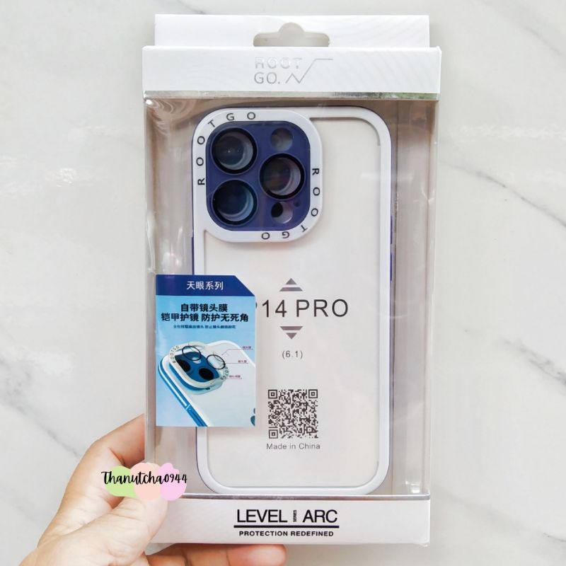 Root Go เคสใส ขอบสี คลุมเลนส์กล้อง รุ่นไิอโฟน14 ซีรีย์ | Shopee Thailand