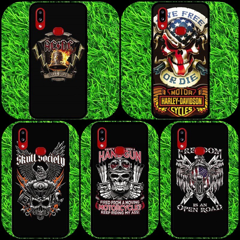 เคส-เคสมือถือ-เอซี-ดีซี-ปืน-เท่ๆ-กระโหลก-realme-9i-realme-c35-realme5-pro-realme-x-realme-xt