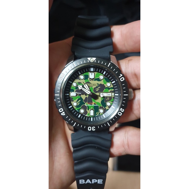 Seiko hot sale bape watch