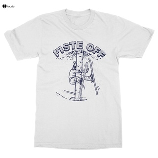 เสื้อคนอ้วนผญ - ผู้ชายที่ขายดีที่สุดเสื้อยืด Piste ปิดเสื้อยืด Skier Club ผงอัลไพน์หิมะข้ามประเทศลาS-5XL