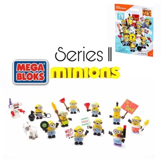 ‼️ลิขสิทธ์แท้‼️ MEGA BLOKS MINIONS SERIES 11 (ระบุตัว)