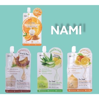 💥พร้อมส่ง💥นามิเจล/สครับมาส์กบำรุงผิวหน้าและผิวกาย นามิ แอม เฟรช Nami Im Fresh มีแบบซอง และยกกล่อง(มี4ซอง)