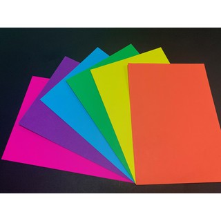 สินค้า ผลิตภัณฑ์กระดาษ กระดาษสี กระดาษพื้นเรียบสีเข้ม 180 แกรม 25 และ 50 แผ่น