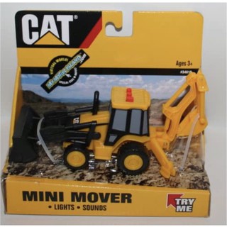 Caterpillar CAT Mini Mover 5”- Backhole Light &amp; Sound Bulldozer
