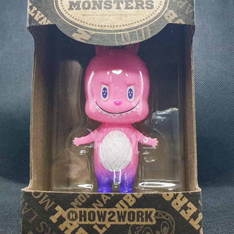 Labubu Pink Moll จาก How2work The Little Monsters Mini Figure