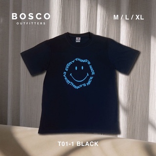 เสื้อยืดคอกลม Bosco T01-1 