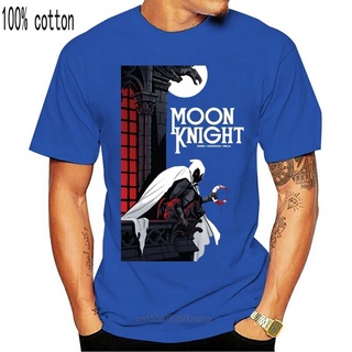 เสื้อยืด พิมพ์ลายมังงะ Moon Knight Moon Knight Star Night สําหรับผู้ชาย