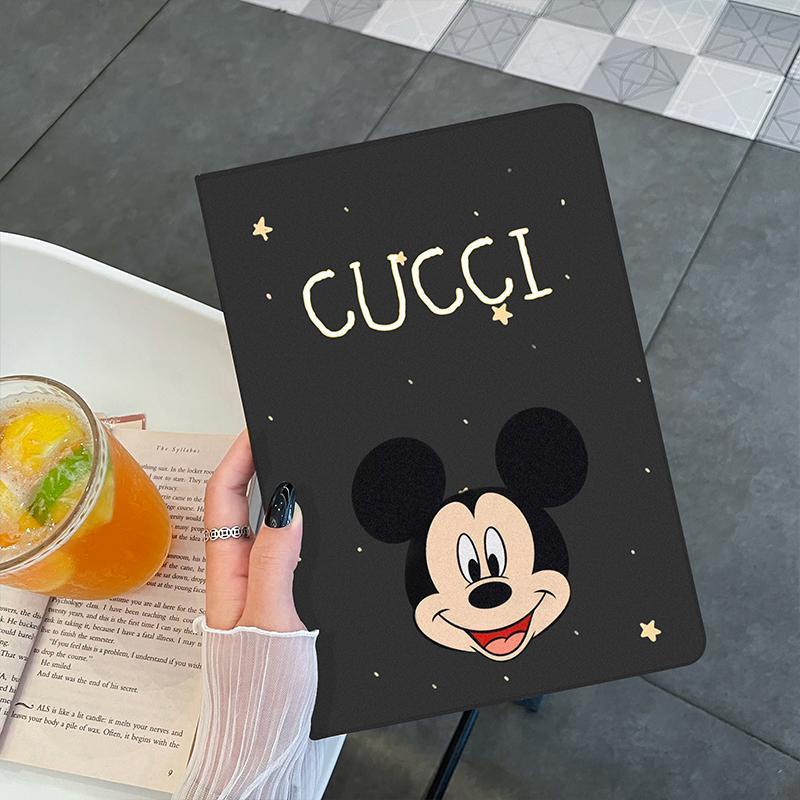 GUCCI Mickey for เคสไอแพด mini 5 6 เคส air 1 2 3 4 5 pro 11 10.2 gen 7