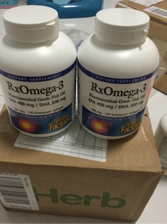 ภาพขนาดย่อของภาพหน้าปกสินค้า((พร้อมส่ง)) Natural Factors, Rx Omega-3, 630 mg, 120 Enteripure Softgels จากร้าน vitaminfamily บน Shopee ภาพที่ 6