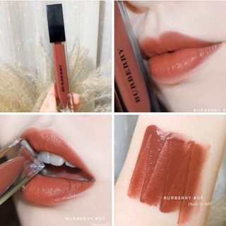 Burberry Kisses Lip Lacquer ลิปสติกเนื้อลิควิดกลอสซี่สุดบางเบา สีสันสดชัด