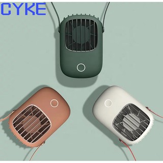 ภาพหน้าปกสินค้าสินค้าขายดี แท้% CYKE พัดลม ลมแรงเสียงเงียบ แขวนคอ USB Fan แบบพกพาพัดลม mini USB พัดลมระบายความร้อนแฮนด์ฟรีแขวนคอพัดลม ที่เกี่ยวข้อง