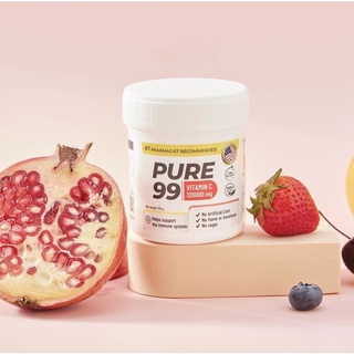 ส่งไว ‼️ pure99 vitamin c ผงชงดื่ม 120000 mg pure 99 vitaminc