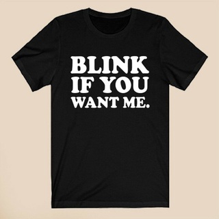 เสื้อยืด ผ้าฝ้าย 100% พิมพ์ลายกราฟิก Kenny Powers Blink Me If You Want Me สไตล์มินิมอล DiyS-5XL