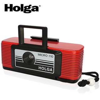 เช็ครีวิวสินค้ากล้อง holga Micro 110 LOMO ขนาดกะทัดรัดสีแดง