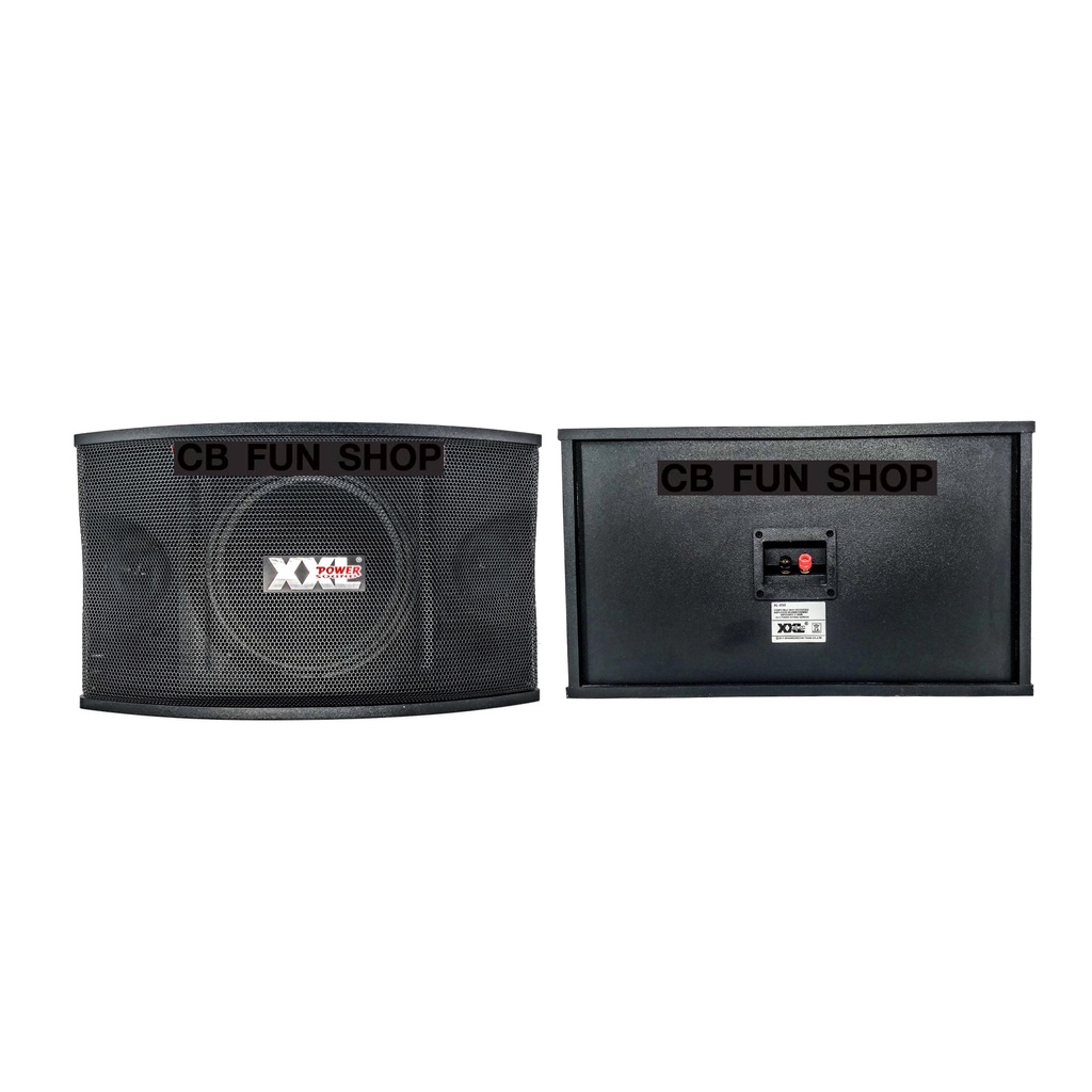 xxl-รุ่น-xl-450-ตู้ลำโพง-คาราโอเกะ-ขนาด-10-นิ้ว-150-watt-rms-ราคา-1กล่อง-2ใบ-สินค้าใหม่-ของแท้100