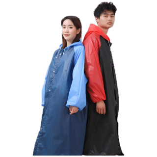 โปรโมชั่น : ใหม่ล่าสุด EVA เสื้อกันฝนทูโทน เสื้อกันฝนแฟชั่น สไตล์เกาหลี