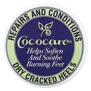 Cococare, Repairs and Conditions Dry Cracked Heels, .5 oz. (11 g.) - ครีมทาส้นเท้า