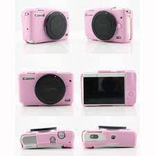 camera-case-silicone-canon-m10-pink-เคสกันกระเเทกกล้อง-1214