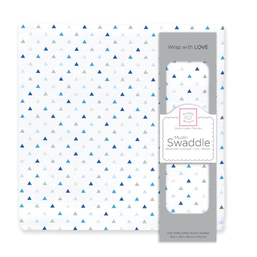 swaddle-designs-ผ้าห่ม-ผ้าห่อตัวมัสลินคอตตอน-muslin-swaddle-มี-2-ลาย