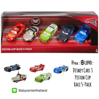 Disney Cars 3 Piston Cup Race 5-Pack