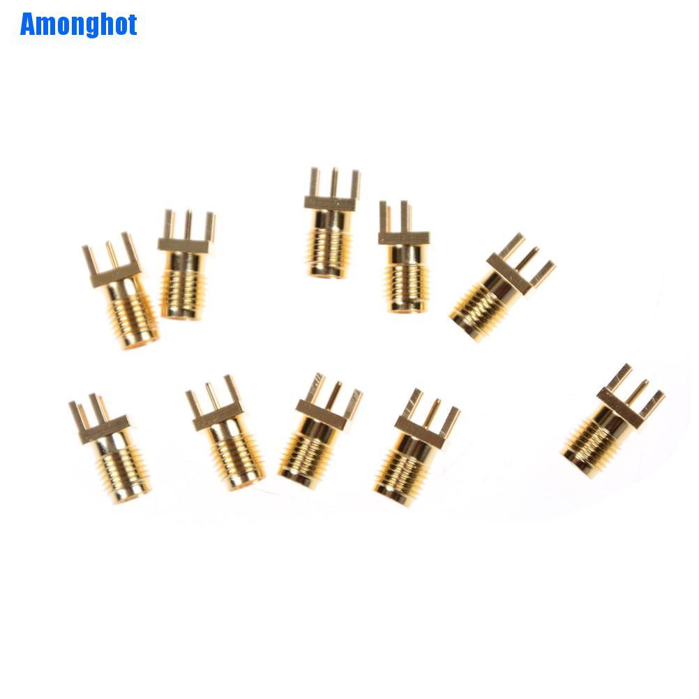 amonghot-อะแดปเตอร์แจ็ค-pcb-edge-sma-female-0-062-นิ้ว