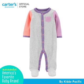 Carters Sleepsuit 1Pc Color L8 คาร์เตอร์เสื้อผ้าเซท ชุดหมี