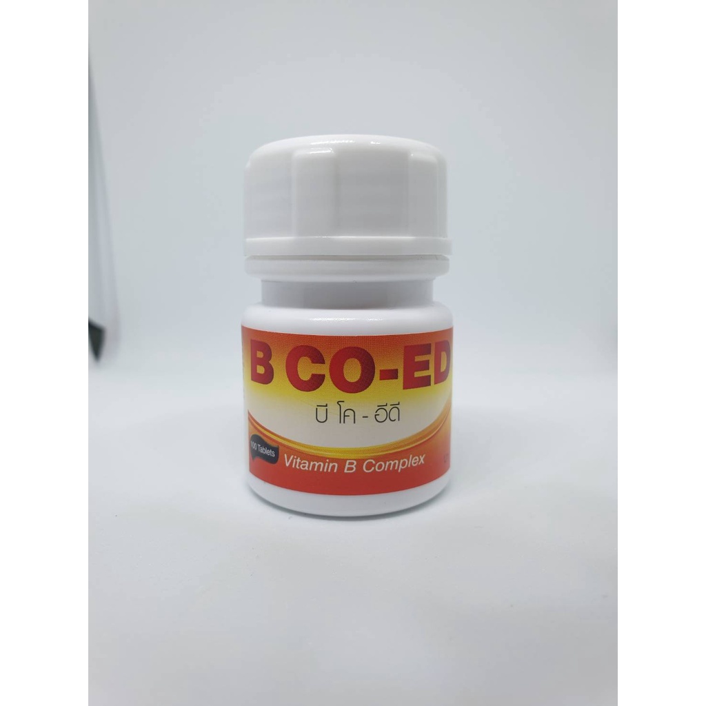 ภาพหน้าปกสินค้าวิตามินบีรวม บี โค-อีดี (กระปุก100เม็ด) B CO-ED จากร้าน factory_drug บน Shopee