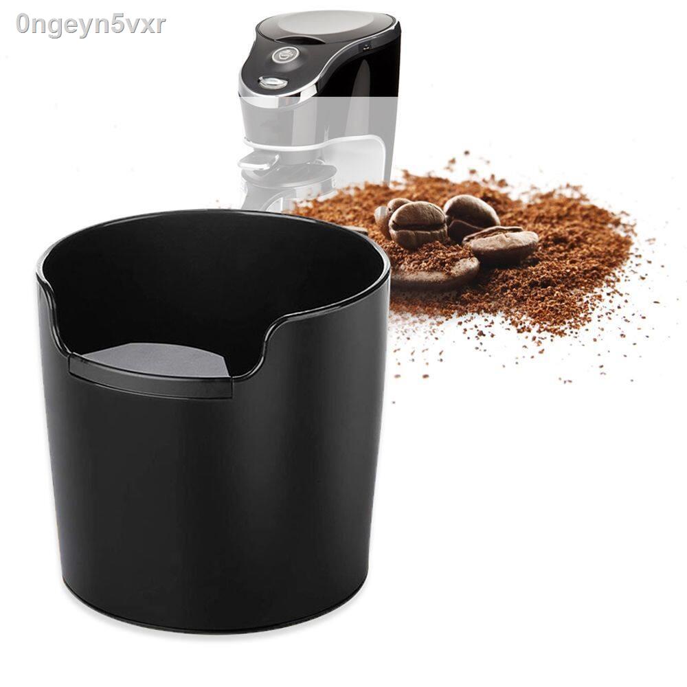 JUNZHEN Espresso Plastic Waste Bin Grind Bar Coffee Waster Container Grinds Bin Coffee Knock Box