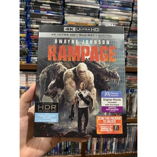 Rampage : 4K Ultra HD + Blu-ray แท้ มีเสียงไทยบรรยายไทย