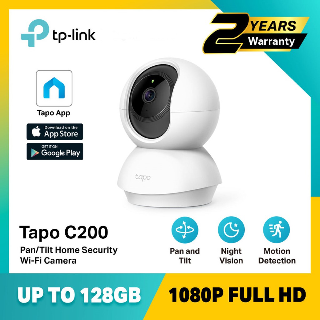 ภาพหน้าปกสินค้า️กล้องวงจรปิดไร้สาย ️TP-LINK (Tapo C200 C210 C220 C211 C225) Pan/Tilt Home Security Wi-Fi Camera Full HD จากร้าน hardware_corner บน Shopee