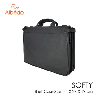 [Albedo] SOFTY BRIEF CASE กระเป๋าเอกสาร/กระเป๋าคอมพิวเตอร์/กระเป๋าถือ/กระเป๋าหิ้วเอกสาร รุ่น SOFTY - SY03099