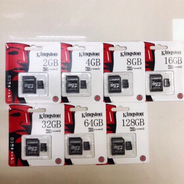 ส่วนลด-kingston-memory-card-micro-sdhc-2-4-8-16-32-64-128-gb-class-10-คิงส์ตัน-เมมโมรี่การ์ด-sd-card