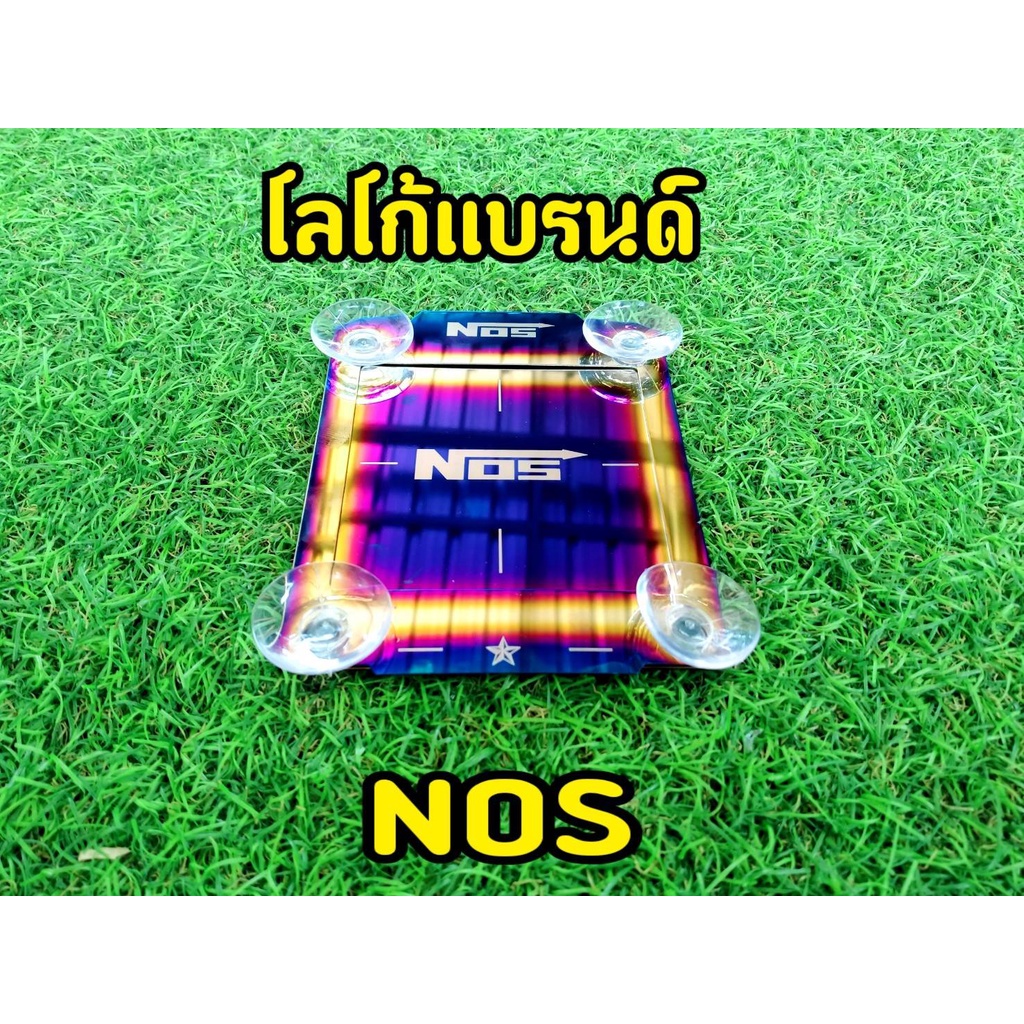 กรอบป้าย-พรบ-nos-ภาษีรถยนต์-งาน-แสตนเลส-สีไทเท