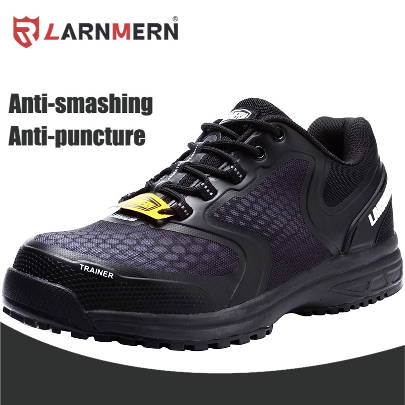 ภาพหน้าปกสินค้ารองเท้าเซฟตี้ Safety Shoes รองเท้านิรภัย หัวเหล็ก LARNMERN L8053
