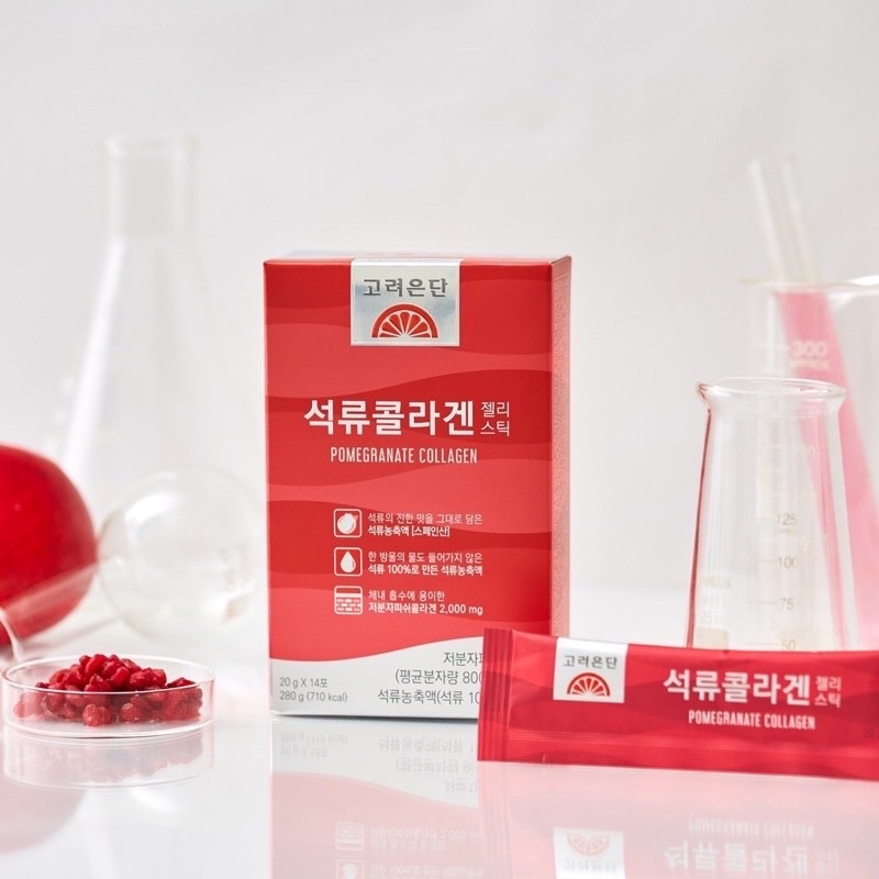 ภาพหน้าปกสินค้าแท้ % Eundan Collagen อึนดันเจลลี่ ทับทิม ไตรเปปไทด์ 2000มก Koreaeundan Pomegranate Jelly อึนดันเยลลี่ อึนดัน