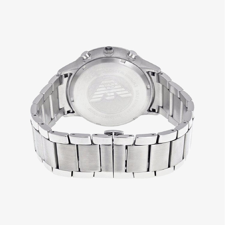 ภาพสินค้าEMPORIO ARMANI นาฬิกาข้อมือผู้ชาย รุ่น AR2460 Sportivo Chronograph Black Dial - Silver จากร้าน ralunar บน Shopee ภาพที่ 3