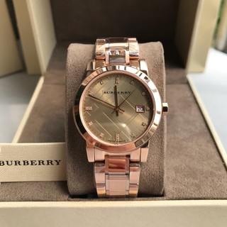 ภาพหน้าปกสินค้าBurberry ของแท้100% BU9126 - 34 mm นาฬิกาแบรนด์เนมBU นาฬิกาผู้หญิงผู้ชาย สินค้าพร้อมจัดส่ง ที่เกี่ยวข้อง