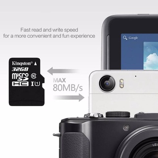 ภาพขนาดย่อของภาพหน้าปกสินค้าKingston 32GB 64GB 16GBClass 10 Micro SD SDHC คิงส์ตัน เมมโมรี่การ์ด 32 GB64GB 16GB จากร้าน ekcam บน Shopee ภาพที่ 2