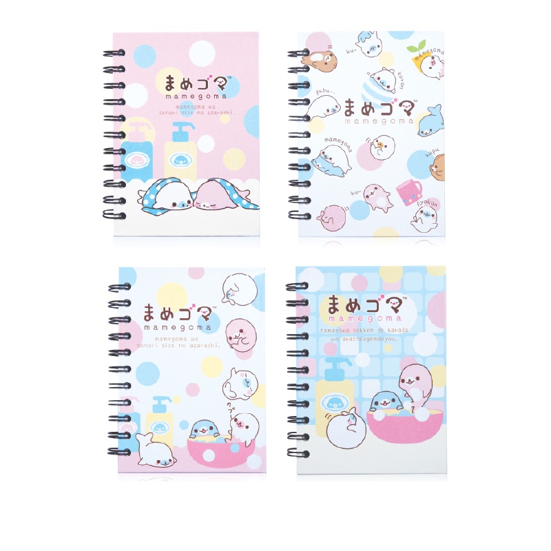 elephant-สมุด-สมุดริมลวด-มาเมะโกมะ-a6-70g-100s-wsx-106-คละสี-จำนวน-1-เล่ม