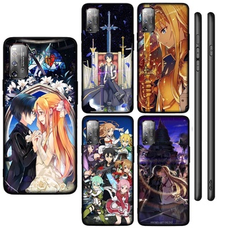 OPPO A15 A15S A54 A94 A95 4G 5G F19 Pro Plus Reno 5Lite 5F Find X3 X3Pro TPU Soft Silicone Case Cover K185 Sword Art Online