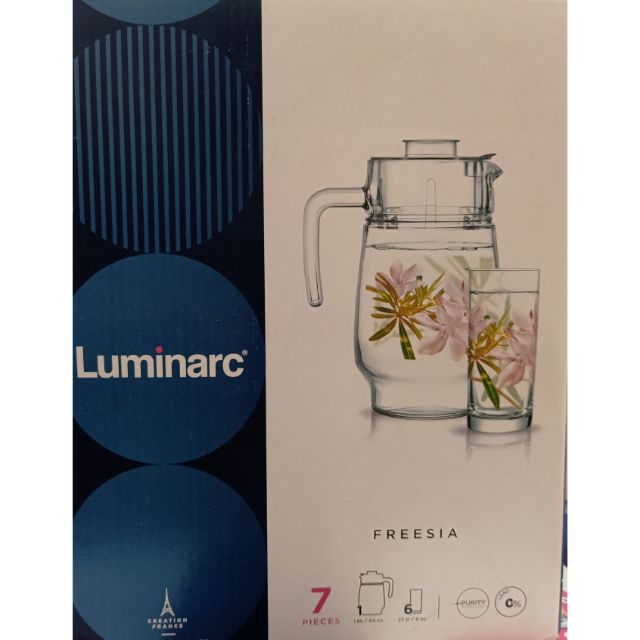 Luminarc FREESIA 7 PIECES | Shopee Thailand