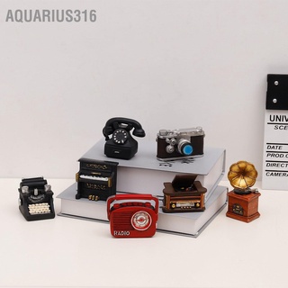 Aquarius316 รูปปั้นเรซิ่น ขนาดเล็ก สไตล์เรโทร สําหรับตกแต่งบ้าน หน้าต่าง ร้านเสื้อผ้า