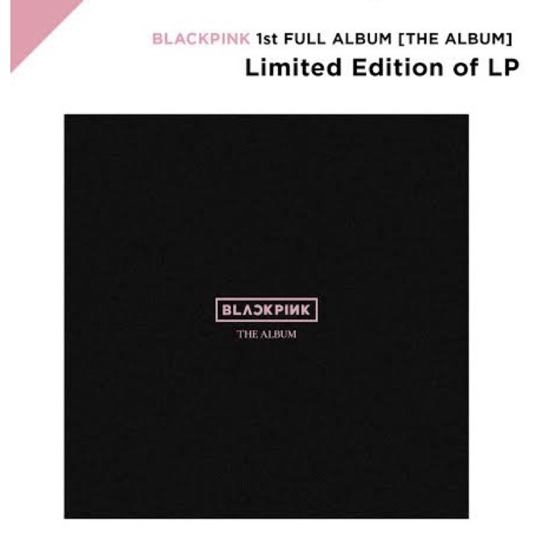 BLACKPINK VINYL LIMITED EDTION | Shopee Thailand