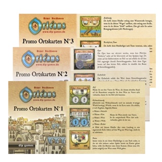 Orleans [ Promo Ortkarten N°1 - 3 ] Boardgame บอร์ดเกม