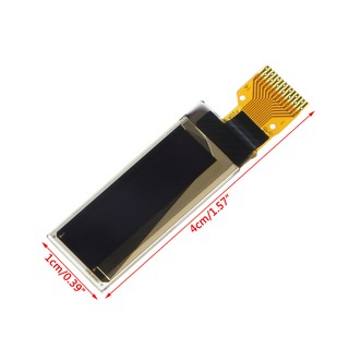 ภาพขนาดย่อของภาพหน้าปกสินค้าโมดูลโมดูลหน้าจอ Lcd 0 . 91 128x32 Oled Ssd 1306 Arduino สีขาว จากร้าน btsgo.th บน Shopee ภาพที่ 4