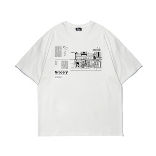 เสื้อยืด oversize "Grocery" by informal