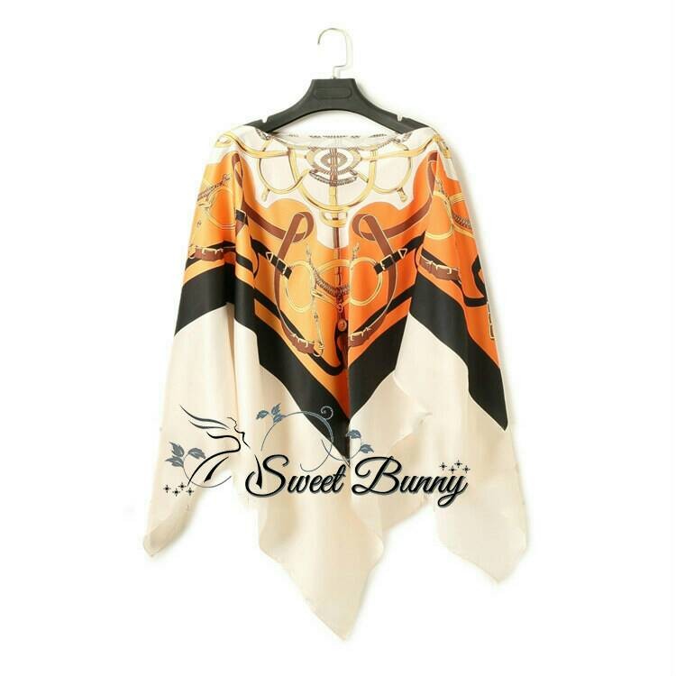 scarf-print-blouse