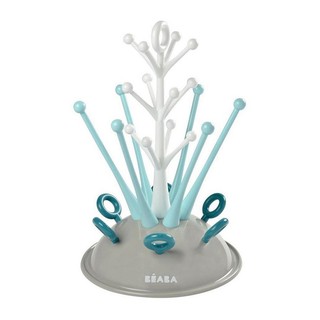 Diet products BABY BOTTLE DRYING RACK BEABA 6-ARM BLUE/WHITE Mother and child products Home use ผลิตภัณฑ์การทานอาหาร ที่